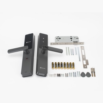 Cerradura Inteligente / Cerrojo Tipo Americano / Wi-Fi / Bluetooth / Códigos Temporales Para Visitantes / Lectura de Huella / Lectura de Tag / Contraseña / Botón para Timbrar / Apertura remota / No Requiere Hub