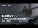 Camara dual con sistema de control del conductor / 4G /Comunicación dos vías/ múltiples alarmas