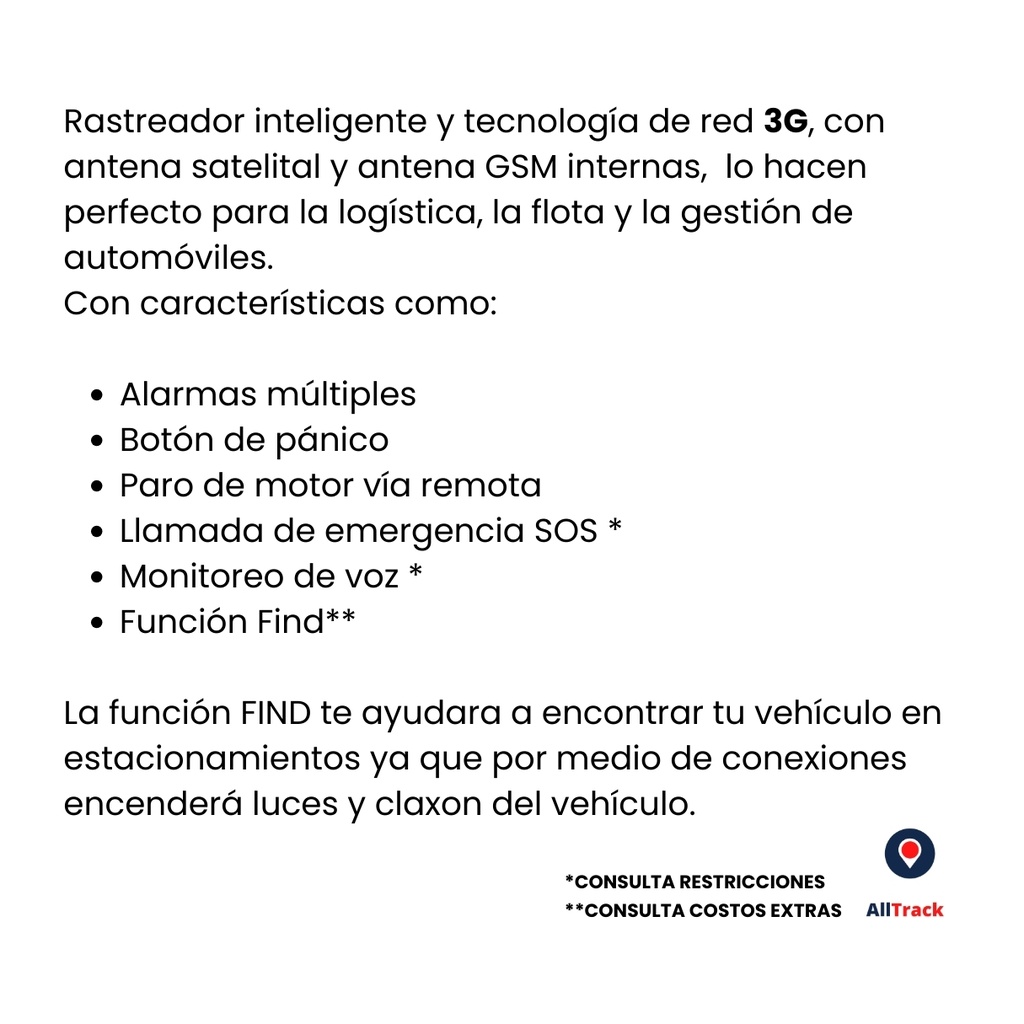 Rastreador Vehicular 3G