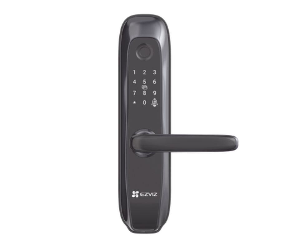 Cerradura Inteligente / Protocolo Zigbee / Códigos Temporales Para Visitantes / Lectura de Huella / Lectura de Tag / Contraseña / Botón para Timbrar / Alarma Anti-intrusión / Uso en Interior / Incluye HUB