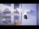Camara PT / Wi-Fi / Con Bateria Recargable (Sin Cables) / 2K Plus (4 Megapixel) / Compatible con Panel Solar CS-CMT-SOLARPANEL-C﻿ / Seguimiento Inteligente / Visión Nocturna a Color / Detección humana / Exterior