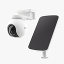 Kit de Cámara de Batería Recargable y Panel Solar / Wi-Fi / Almacenamiento Gratuito en Memoria Interna de 32 GB / Incluye 1 pieza de CS-HB8 y 1 Pieza de CS-CMT-SOLARPANEL-C