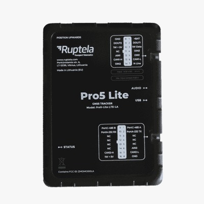 Rastreador 4G LTE CAT1/ Audio 2 vias / Sensores Bluetooth / Vehiculos ligeros / Vehiculos pesados / Lectura CAN, OBD y LCV / RFID